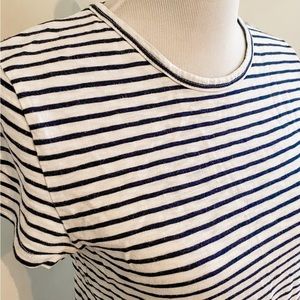 J Crew studio tee striped women